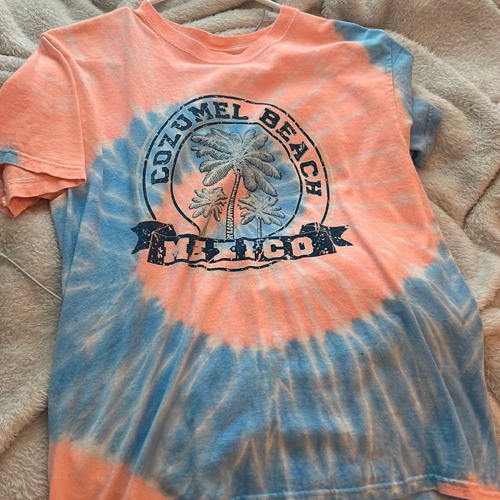 this is a shirt from mexico and is a size medium